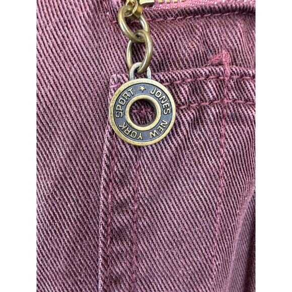 Vintage 90's Jones New York Sport Purple Button Up Dress Womens 2X #50180 USA - Picture 6 of 11